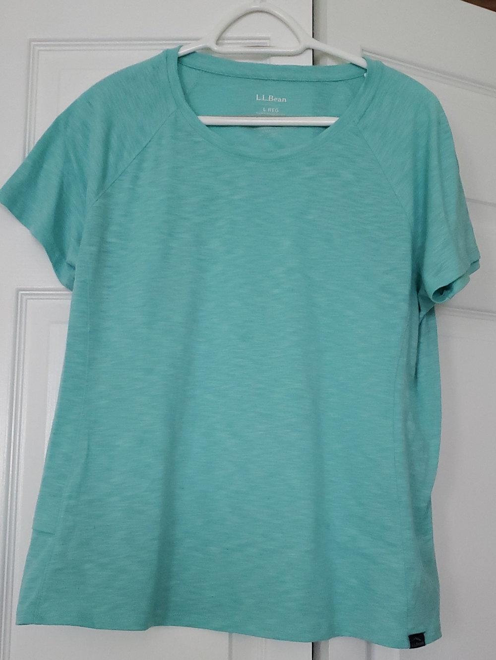 L.L. Bean Polyester Shirt, Size L Reg
